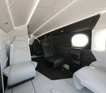 black white aircraft 2